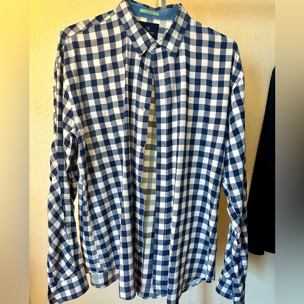 Scotch and Soda Vacanza button up shirt mens XL
